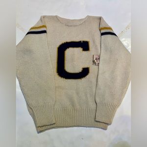 Collegiate traditions wool sweater